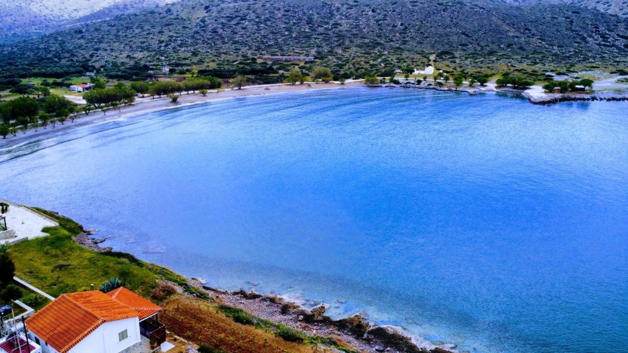 Tholos Alexandra'S Beachfront House Kavousi  Bagian luar foto