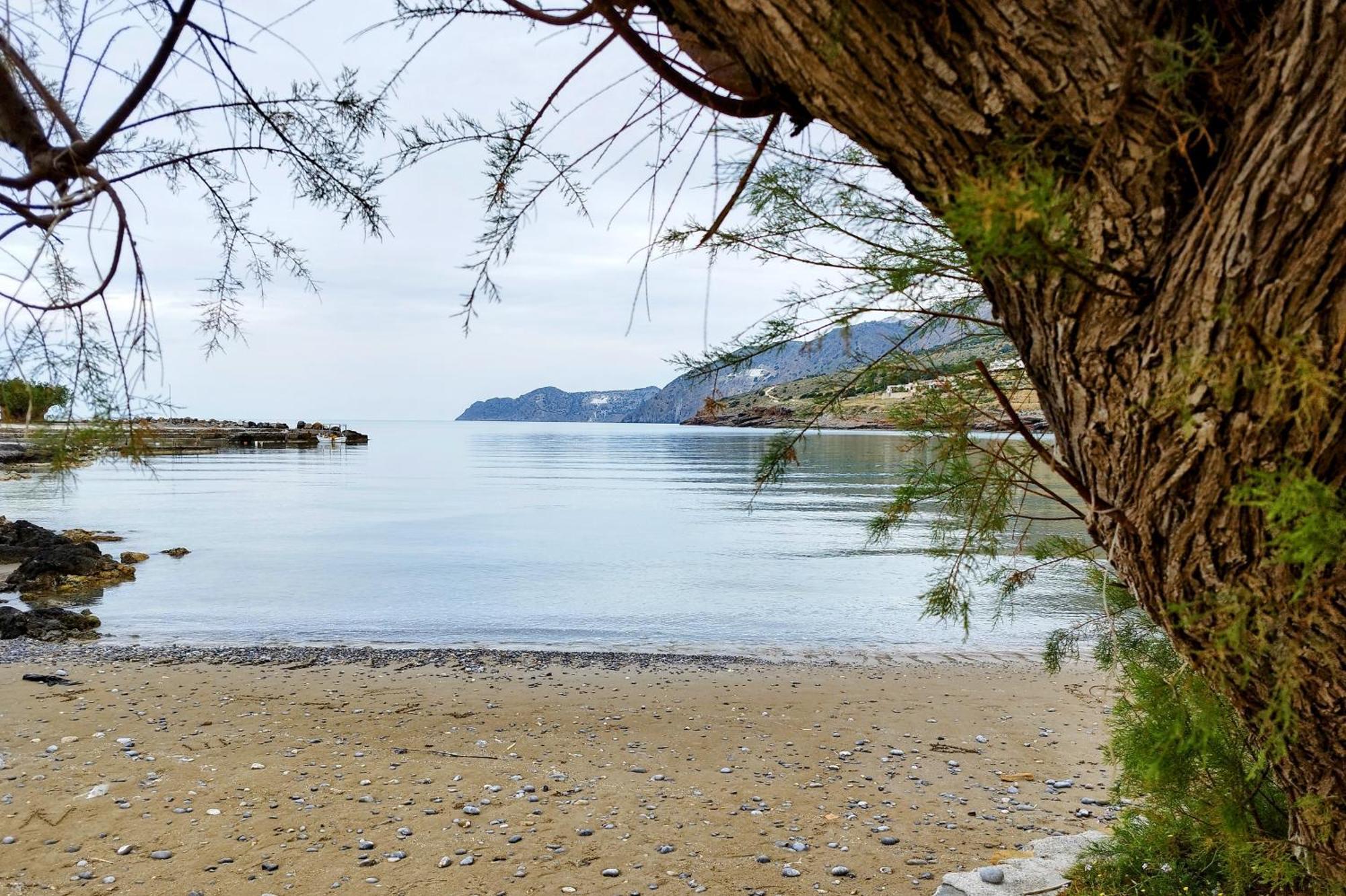 Tholos Alexandra'S Beachfront House Kavousi  Bagian luar foto