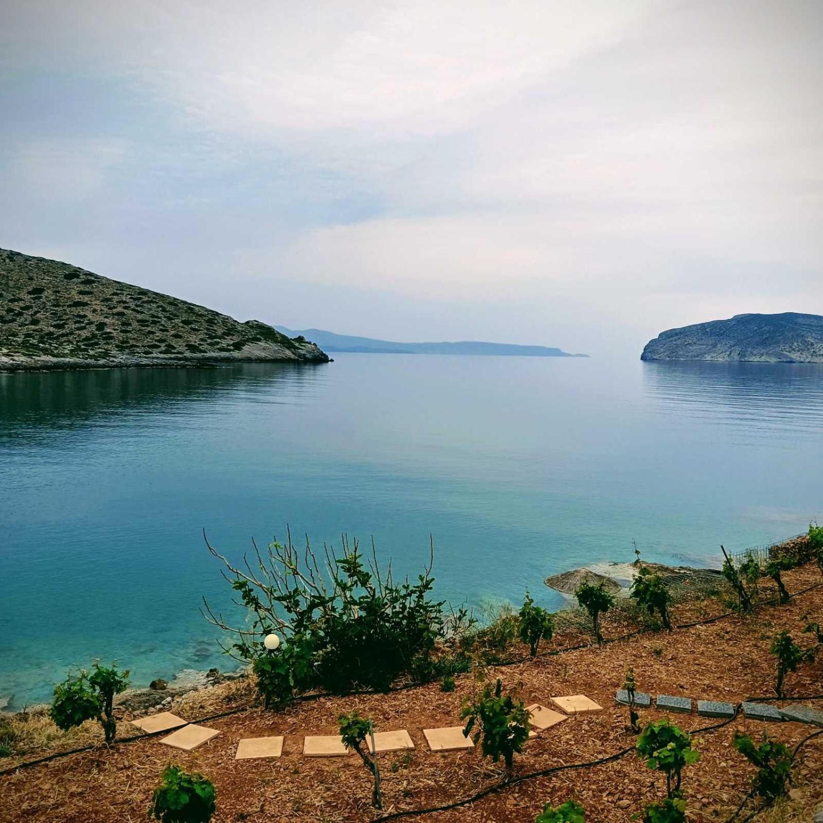 Tholos Alexandra'S Beachfront House Kavousi  Bagian luar foto