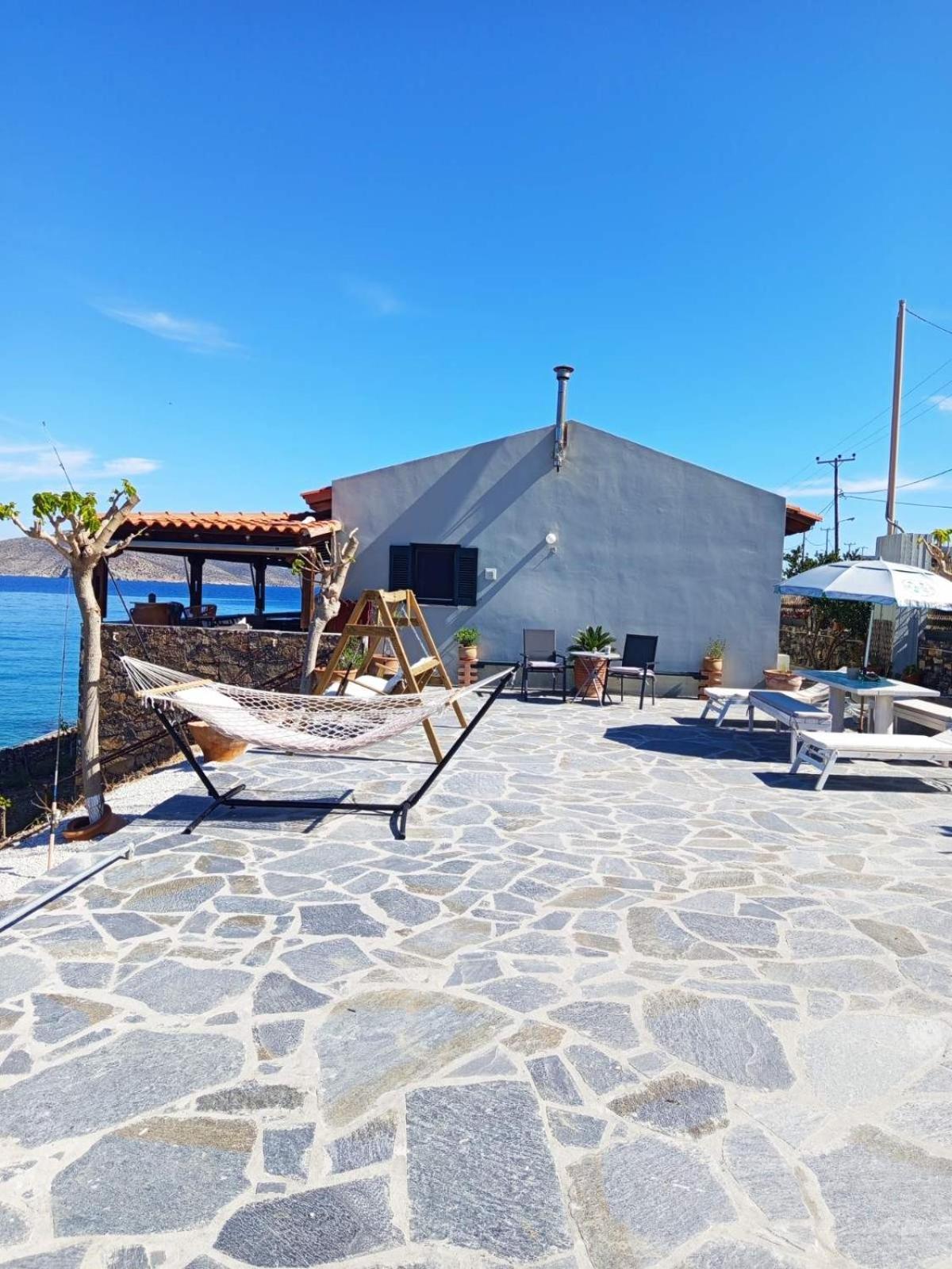 Tholos Alexandra'S Beachfront House Kavousi  Ruang foto